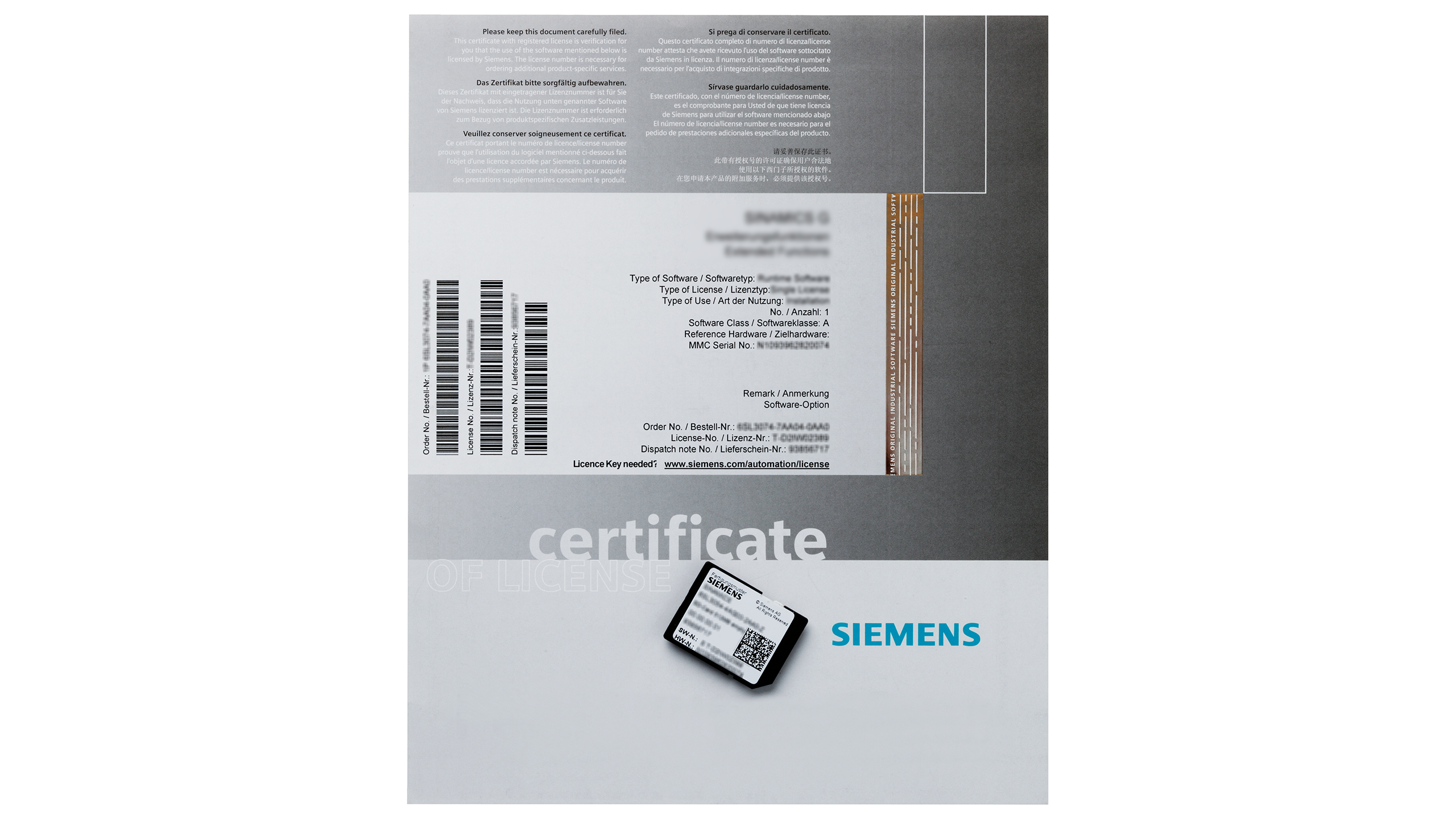 6FC5250-4AX20-3AH0 Siemens