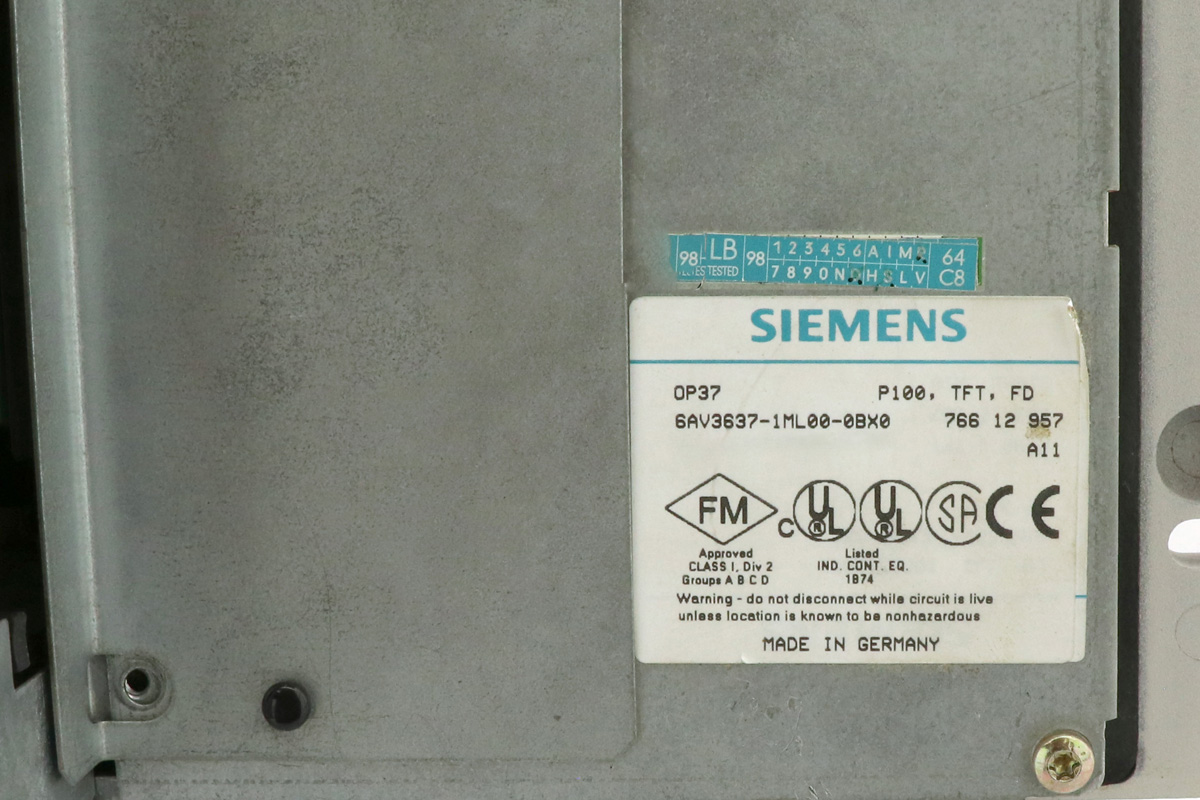 6AV3637-1ML00-0CX0 写真5