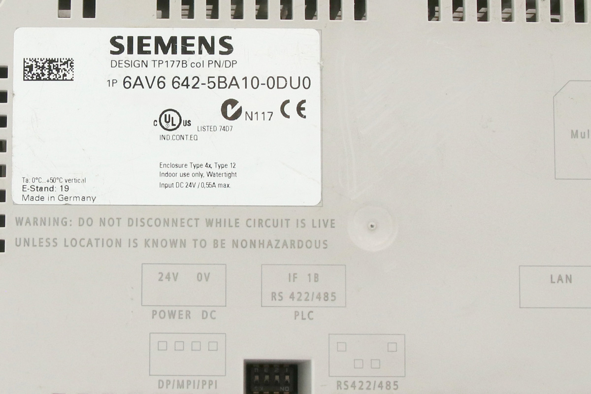 6AV6642-5BA10-0DU0 写真5