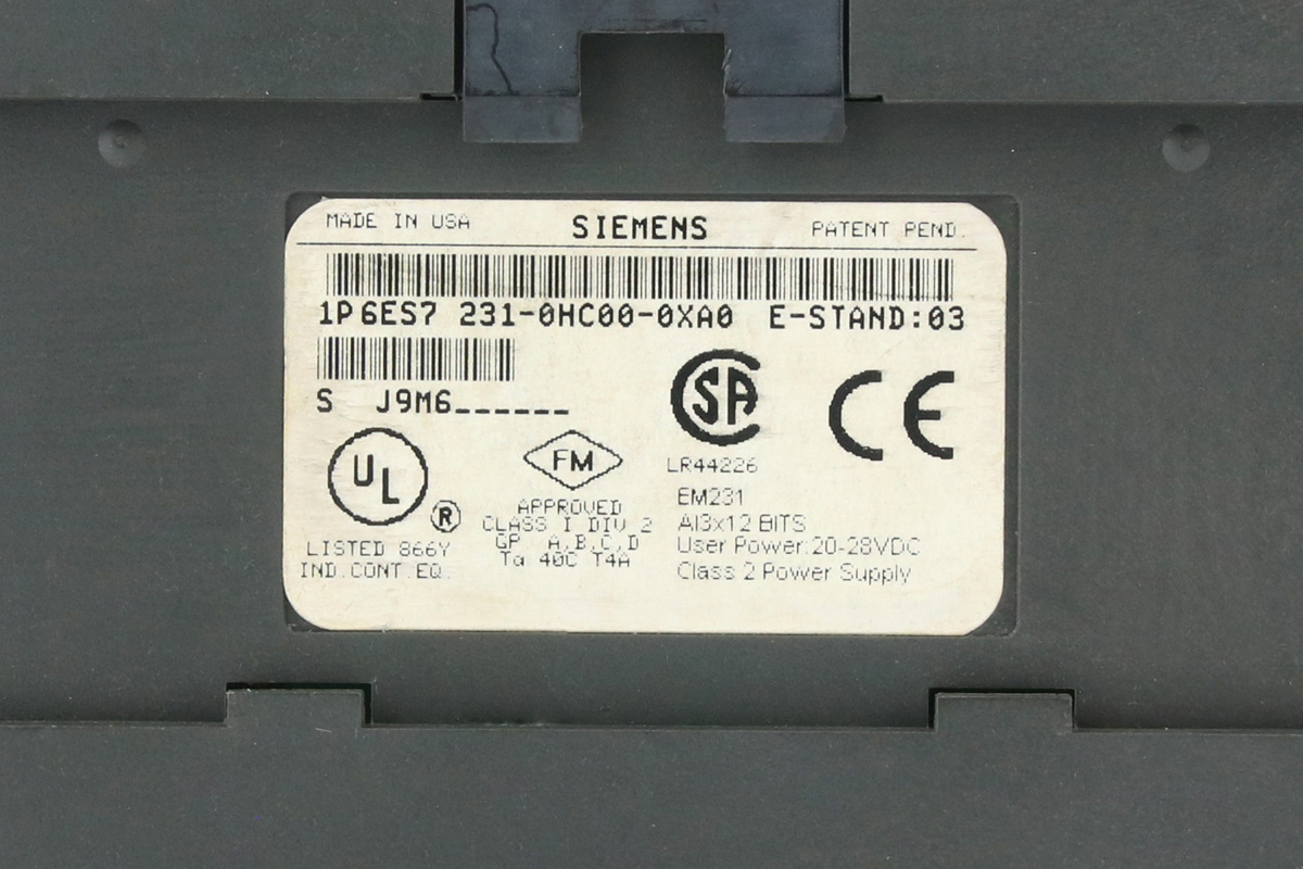 6ES7231-0HC00-0XA0 写真5