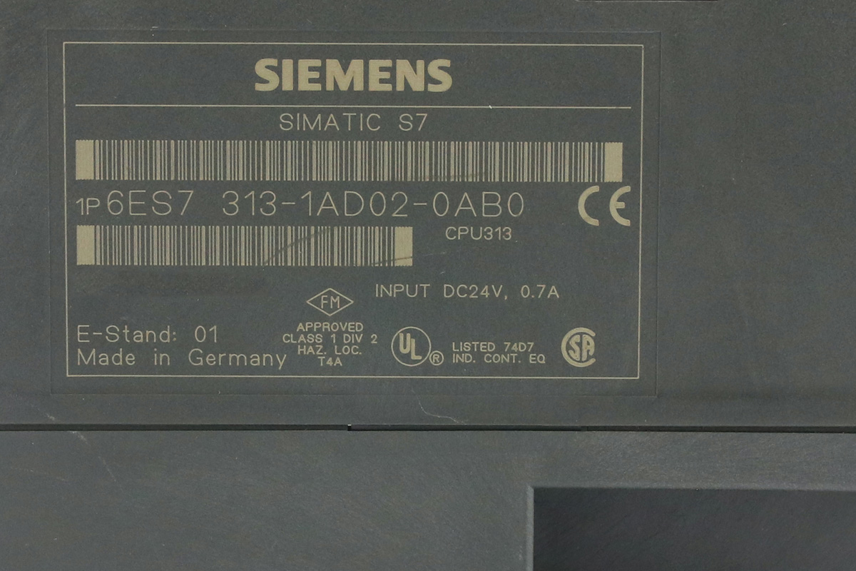 6ES7313-1AD02-0AB0 写真5