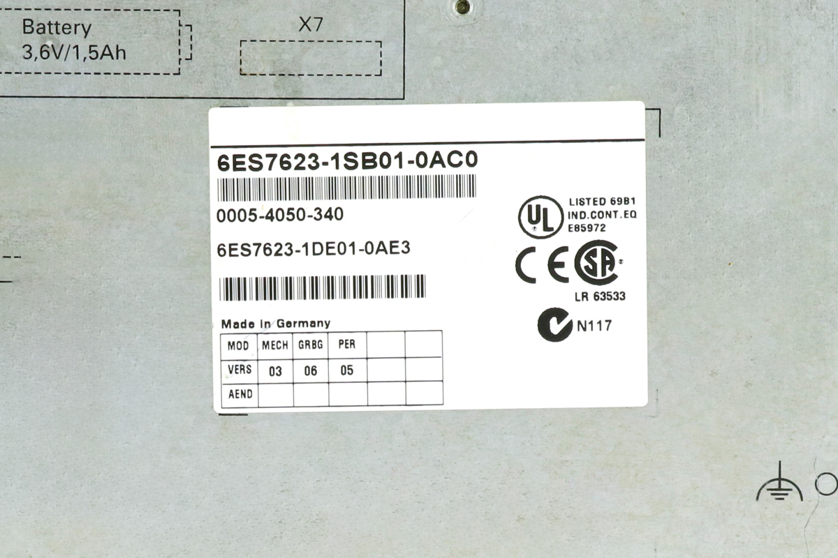 6ES7623-1SB01-0AC0 写真5