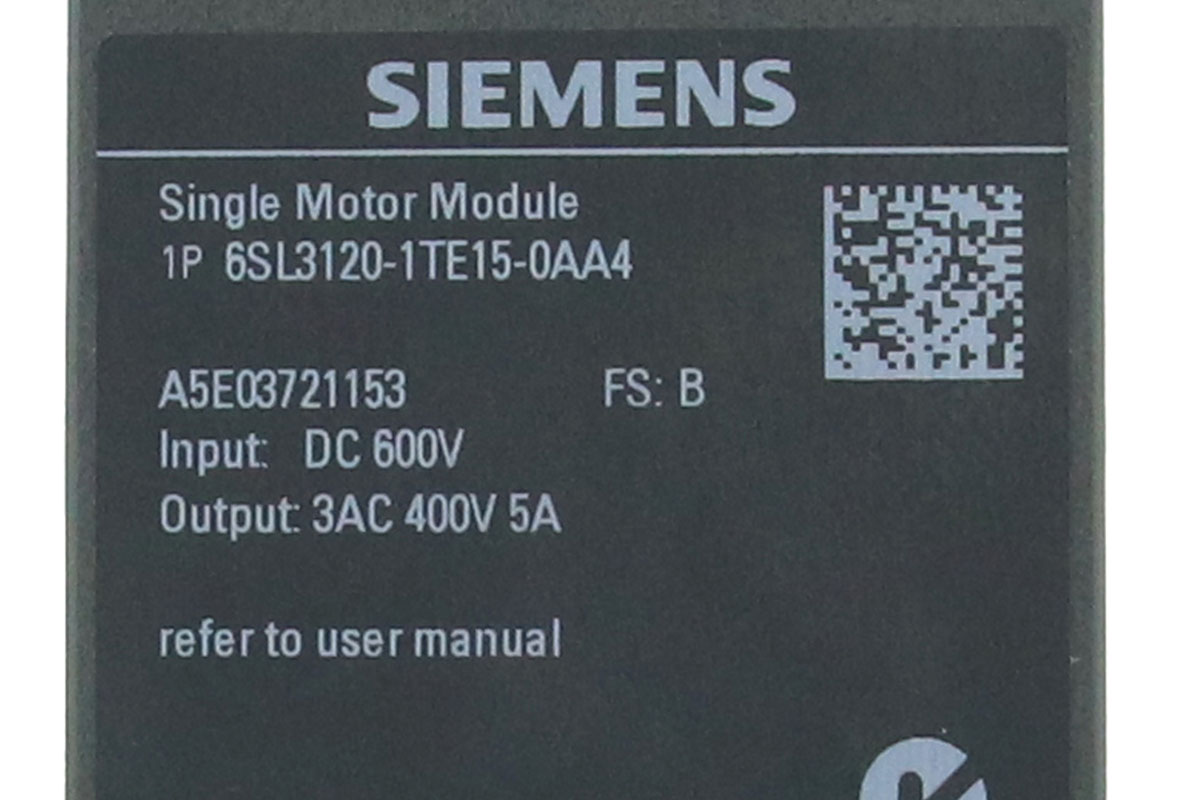 6SL3120-1TE15-0AA4 写真5