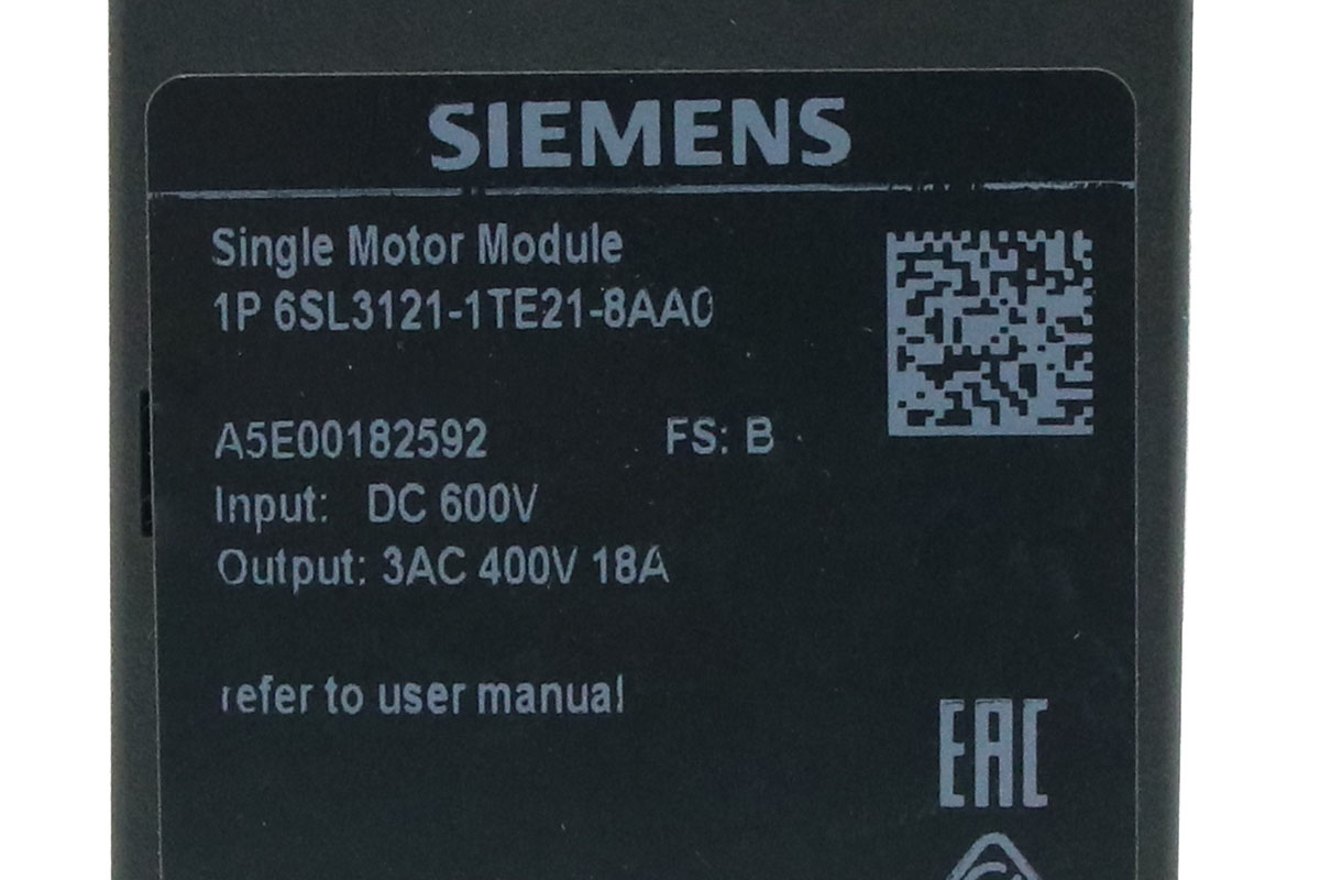 6SL3121-1TE21-8AA0 写真5