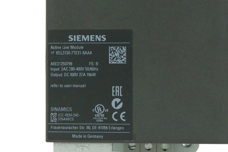 6SL3130-7TE21-6AA4 写真4