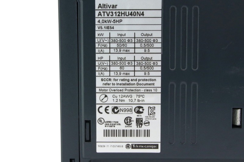 ATV312HU40N4 写真5
