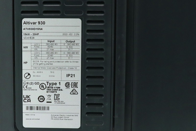 ATV930D15N4 写真5