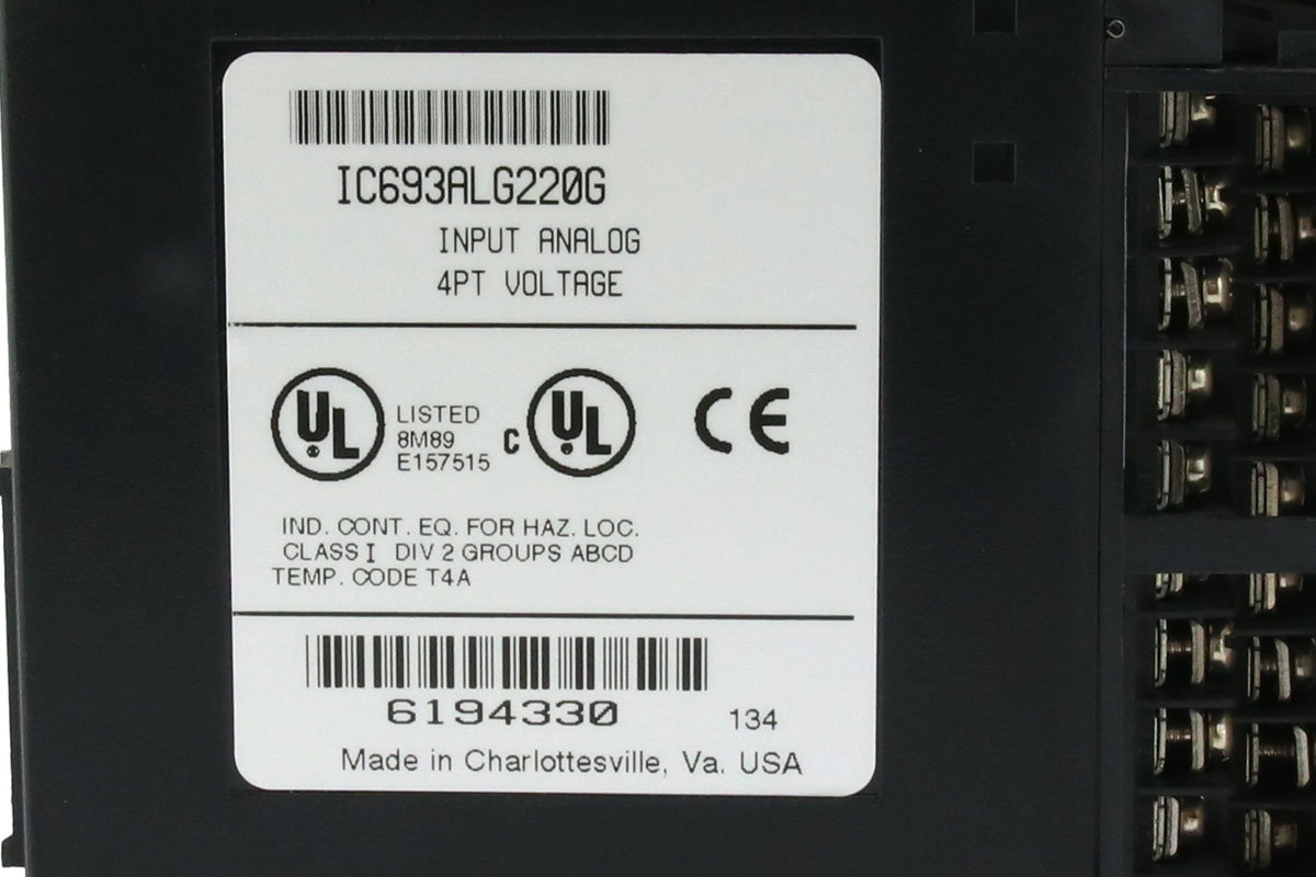 IC693ALG220G 写真5