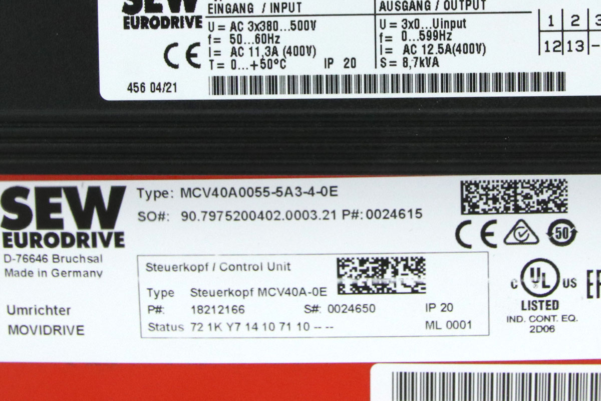 MCV40A0055-5A3-4-0E 写真5