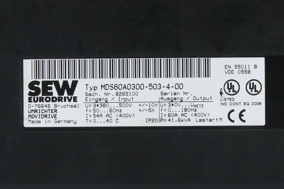 MDS60A0300-503-4-00 写真5
